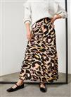 For All The Love Leopard Printed Cut About Slip Skirt 6