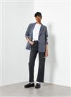 For All the Love Grey Tailored Blazer 8