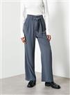 For All the Love Grey Belted Wide Leg Trouser 12