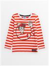 Where's Wally? Red Stripe Long Sleeve Top 2-3 years