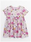 Peppa Pig Pink Floral Jersey Dress 2-3 years