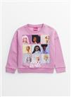 Barbie Pink Character Graphic Sweatshirt 12 years