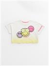 SmileyWorld Ombre Cropped T-Shirt 9 years