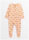 Tu X Scion Pink Mr Fox Sleepsuit 6-9 months