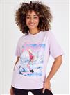 Barbie Lilac Ski Graphic T-Shirt S