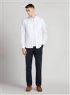 FARAH Drayton Long Sleeve Shirt White M