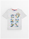 Disney Donald Duck Grey T-Shirt 6-7 years