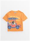 Bluey Are We There Yet? Oversized Fit T-Shirt 1-2 years