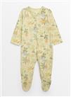The Lion King Green Sleepsuit Up to 1 mth