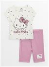 Hello Kitty T-Shirt & Shorts 3-4 years