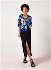 EVERBELLE Floral Revere Boxy Shirt 10