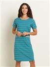 BRAKEBURN Bridport Stripe Dress 8