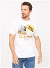 White Route 66 Graphic T-Shirt M