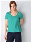 BURGS Brocton Womens V Neck T Shirt Multi Coloured 10
