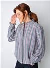 BURGS Pannier Womens Frill Long Sleeve Shirt Multi Coloured 8