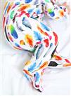 FRED & NOAH Rainbow Feather Sleepsuit 6-12 Month