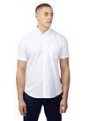 BEN SHERMAN Signature Oxford Short Sleeve Shirt XL