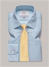 HAWES & CURTIS Blue Poplin Classic Shirt 16 - 34