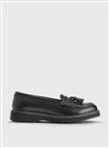 START-RITE Infinity Black Leather Loafer School Shoes 1