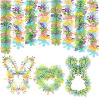 Easter Tinsel Garland FT Easter Metallic Glitter Garlands 6Pcs 39.37