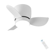 CANEOE Smart Ceiling Fans with Lights, Quiet DC Motor 55cm 6 (White)