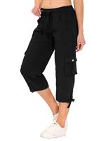 JINSHI Women's Trousers Fit Casual Work Relaxed Walking Hiking XL