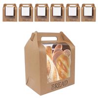 Paper Bread Bags for Homemade Bread, Kraft Paper Bread Xbopetda