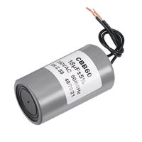 sourcing map Run Capacitor AC Wires CBB60 18uF 250V 2 50/60Hz 75x41mm