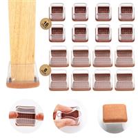 Nivaobi Chair Leg Protectors, TPE Material, 24pcs 28-35mm 35-45mm