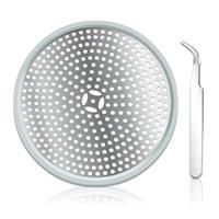 Shower Stall Drain Protector, Shower Drain 1Pcs (4.65x4.65inch).