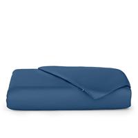 Cosy House Collection Bamboo Duvet Cover - Luxury Zippered King, Blue)