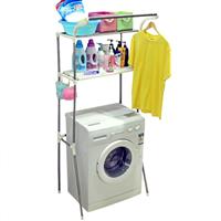 Hershii Over Washing Machine Storage Rack Bathroom Laundry 2-Tier