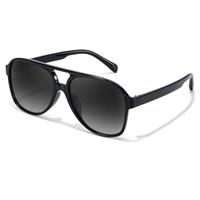 TJUTR For Men Classic Teardrop Dual-Bridge Frame Sunglasses UV400