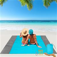 NABIYE Beach Blanket, * Waterproof 83''*79''(210 200cm) 3-5 Hiking,