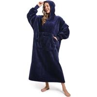 FUSSEDA Oversized Wearable Blanket Sweatshirt,Super Thick Warm Fleece