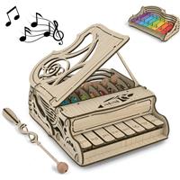 nicknack Wooden Puzzles for Adults Teens Wooden 3D |3D Box Xylophone 2