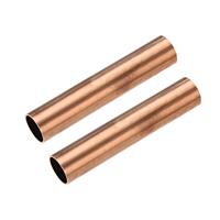 sourcing map Copper Round Tube, OD Wall Thickness 20mm 1mm 100mm 2