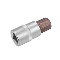 sourcing map Drive Bit Socket, Steel 1/2" x H17 (17mm) Hex S2 56mm
