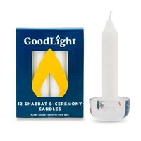 Paraffinfree Shabbat Candles Candles) (12