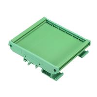 sourcing map PCB DIN Rail Mount Carrier, Circuit Board 90x90mm Green