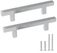 CANOPUS Premium Kitchen Cupboard Handles, Stainless Steel 96mm 10Pack,