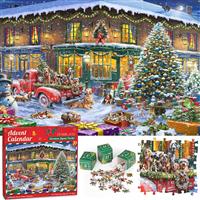 Jigsaw Advent Calendar Christmas Jigsaw Puzzles - Xmas 24 1008