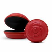Sileu Case for Menstrual Cups - Ideal to Carry Your Tampon 10 cm Red