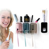QiCheng & LYS Toothbrush Holder Wall Mounted Kopjes 2 4 2 2cup+1)