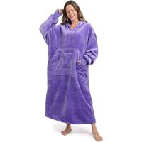 FUSSEDA Oversized Wearable Blanket Sweatshirt,Super Thick Warm Fleece