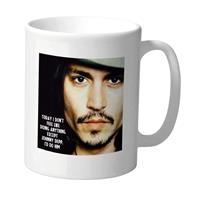 Funny Mug Johnny Depp Hot Novelty Gift Mug for Her Female Sexy
