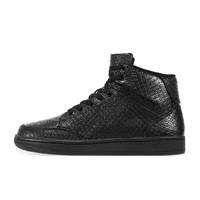 soulsfeng High Top Trainers Men Leather Trainers Mens Unisex Black