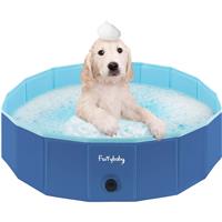 furrybaby Dog Pool, Durable Dog Paddling Pool with Quick Medium 100cm)