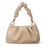 Women's Cloud Hobo Handbag Clutch, Nude, S HOXIS