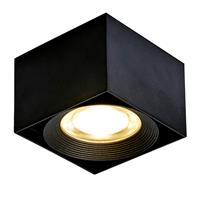 Dr.lazy Indoor LED Adjustable Ceiling 10W 10X10x7CM (Black-4000K)